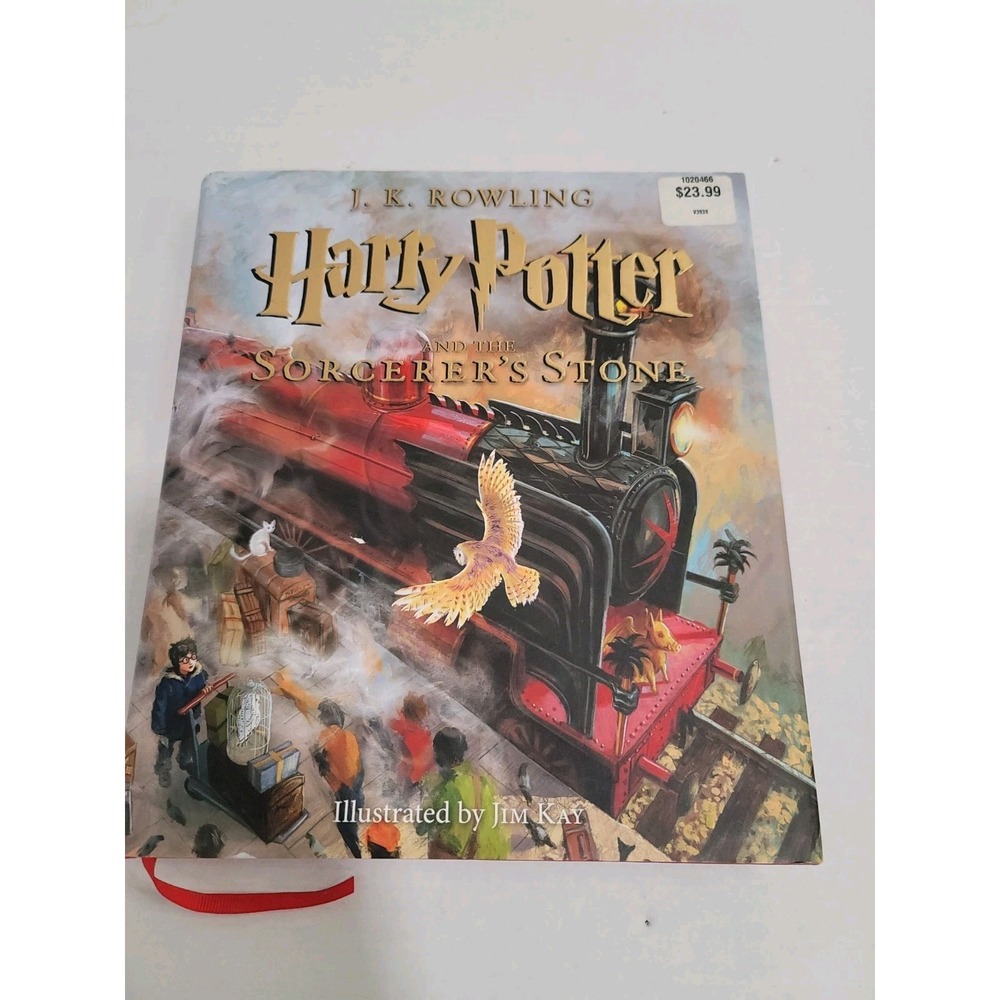Harry Potter Book and The Sorcerer's Stone Hardcover excellent shape